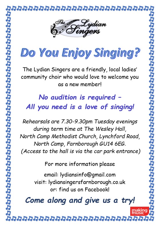 do you enjoy singing